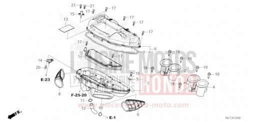FILTRE A AIR CB1000GTT de 2026